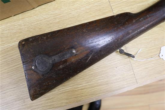 A 19th century Indian copy of an English Rifle
